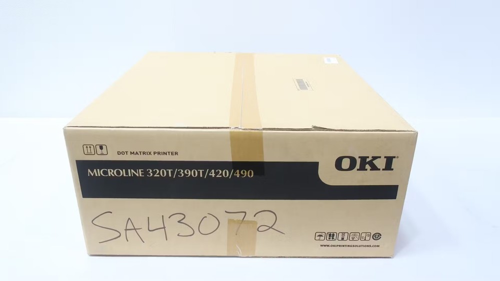 Oki 62411601 Microline 320t Dot Matrix Printer 120v-ac