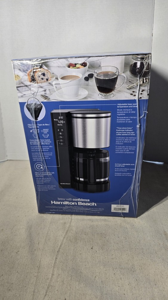 Hamilton Beach Premium 12-cup Programmable Drip Coffee Maker With Coffee Pot