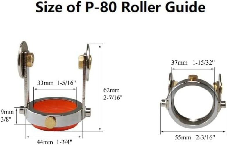 Compact Copper Roller Guide Wheel with One Screw for Plasma Cutting Efficiency