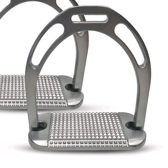 ALUMINIUM STIRRUP Silver Anodize High Quality