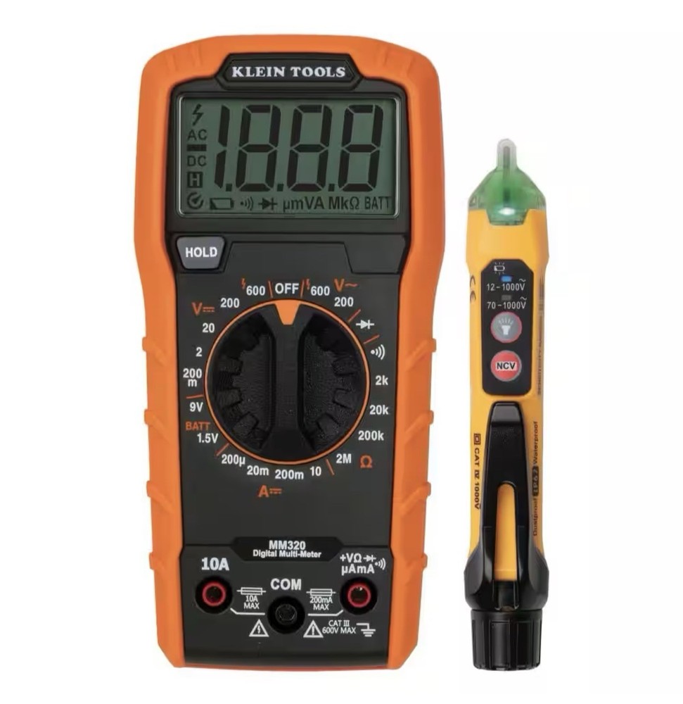 Klein Tools Electrical Test Kit 25KIT1, Digital Multimeter / non Contact Voltage