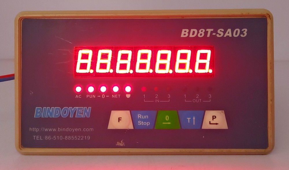 Bindoyen BD8T-SA03 Material Mixing System Injection Machine Controller Display
