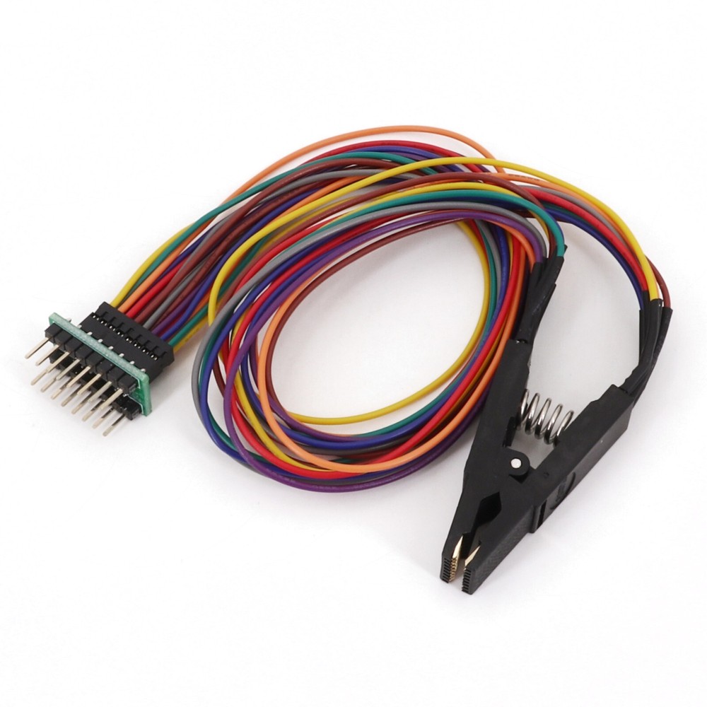 SOP16 SOIC16 Flash Chip Test Clip IC Programming Adapter With Wires
