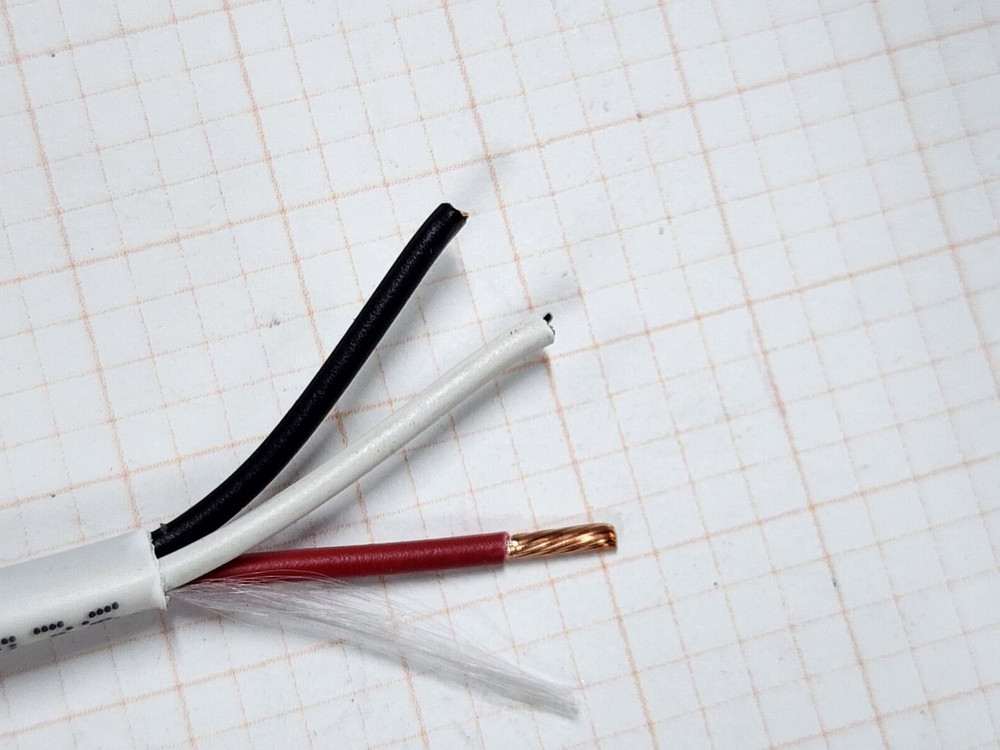 Carol E3043S 16/3C Plenum Media/Communication/Control Cable CMP White /50ft