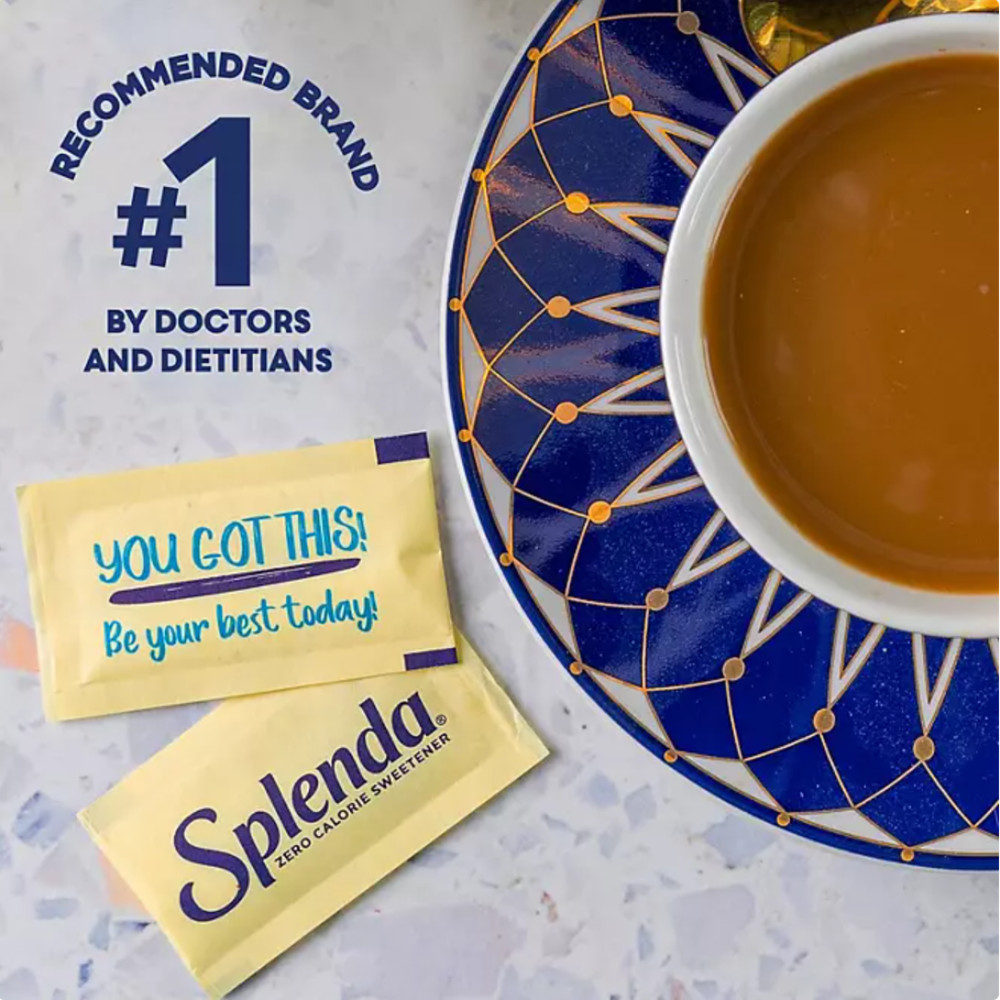 Splenda Zero Calorie Sweetener Packets 1000 ct