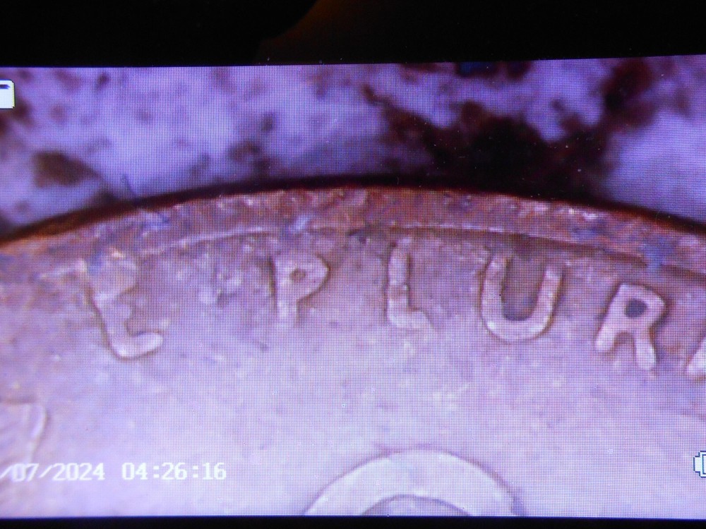 1937 no mint mark Lincoln cent with multiple errors