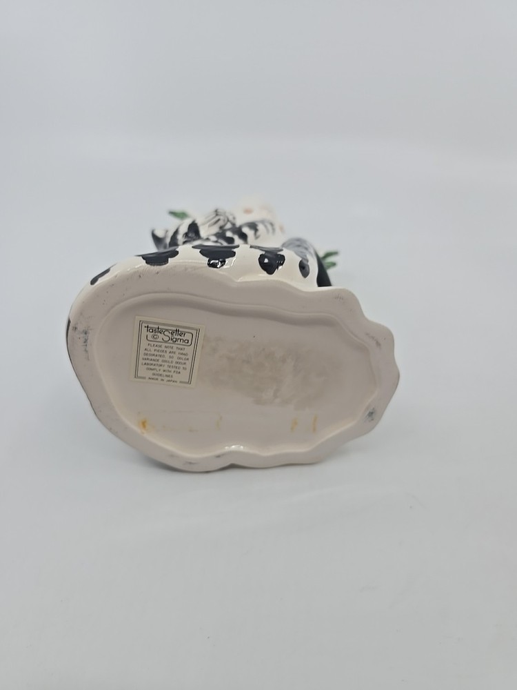 Kliban Cat & Owl Ceramic Tree Bud Vase 8" HM2-2