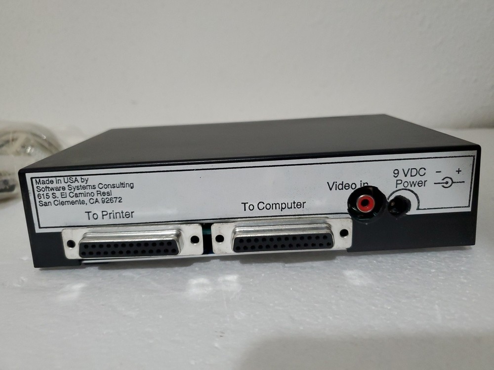 ComputerEyes / LPT Parallel Port Color Video Frame Grabber PC & More - UNTESTED