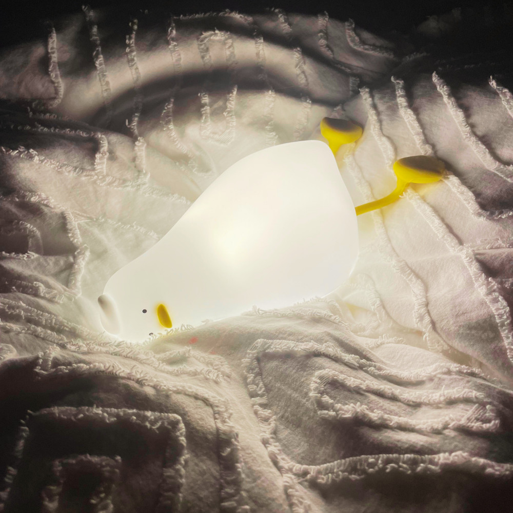 Squishy Duck Nightlight Gift for Kids