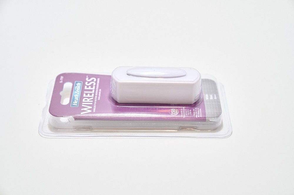 Heath Zenith SL-7797-02 Plastic Wireless Push Button Replacement Doorbell