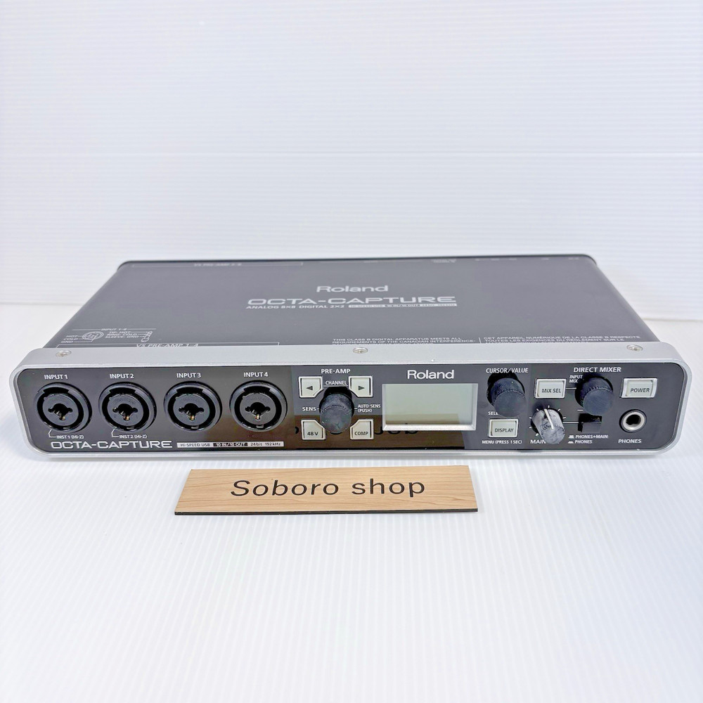 Roland Octa-Capture UA-1010 USB Audio Interface Tested Working Used