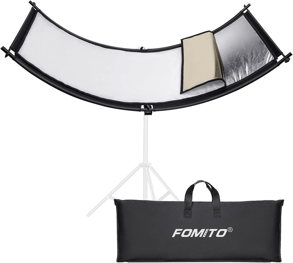 Light Reflector 70"X25.6"/178X65Cm Arclight Curved Eyelighter Lighting Diffuser