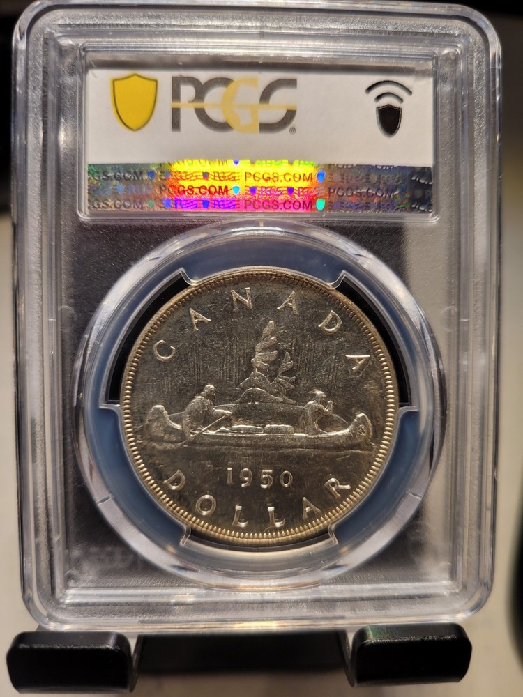 1950 Canada 1 Dollar Arnprior PCGS MS63