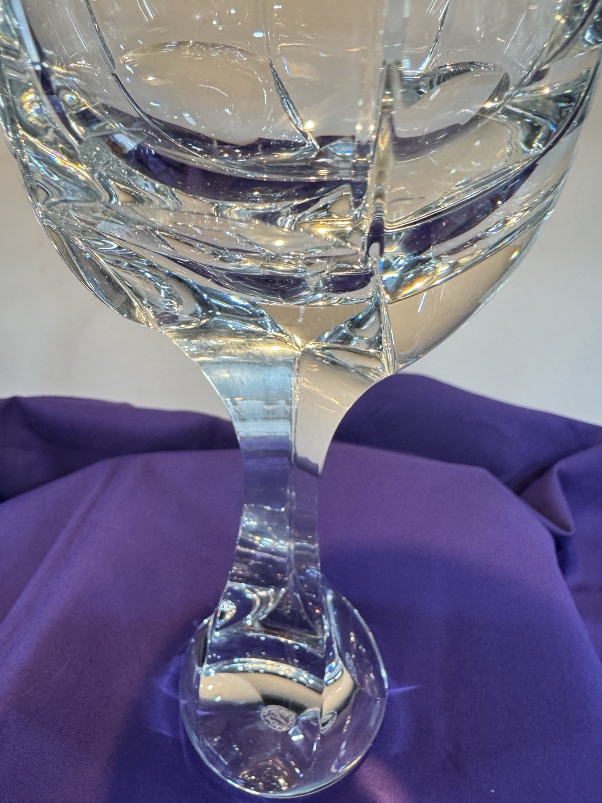 Baccarat Neptune Claret Wine 7 3/4 inch Glass (s) MINT & Guaranteed