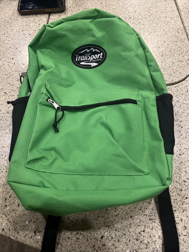Trail Sport 16” Green Backpack