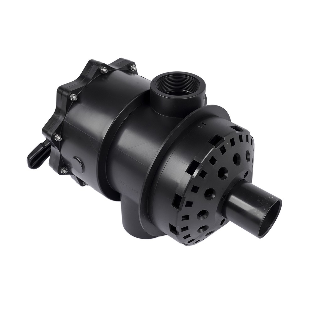 Black Vari-Flo 2" Top Mount Control Value Multiport Valve 6 Positions SP071621