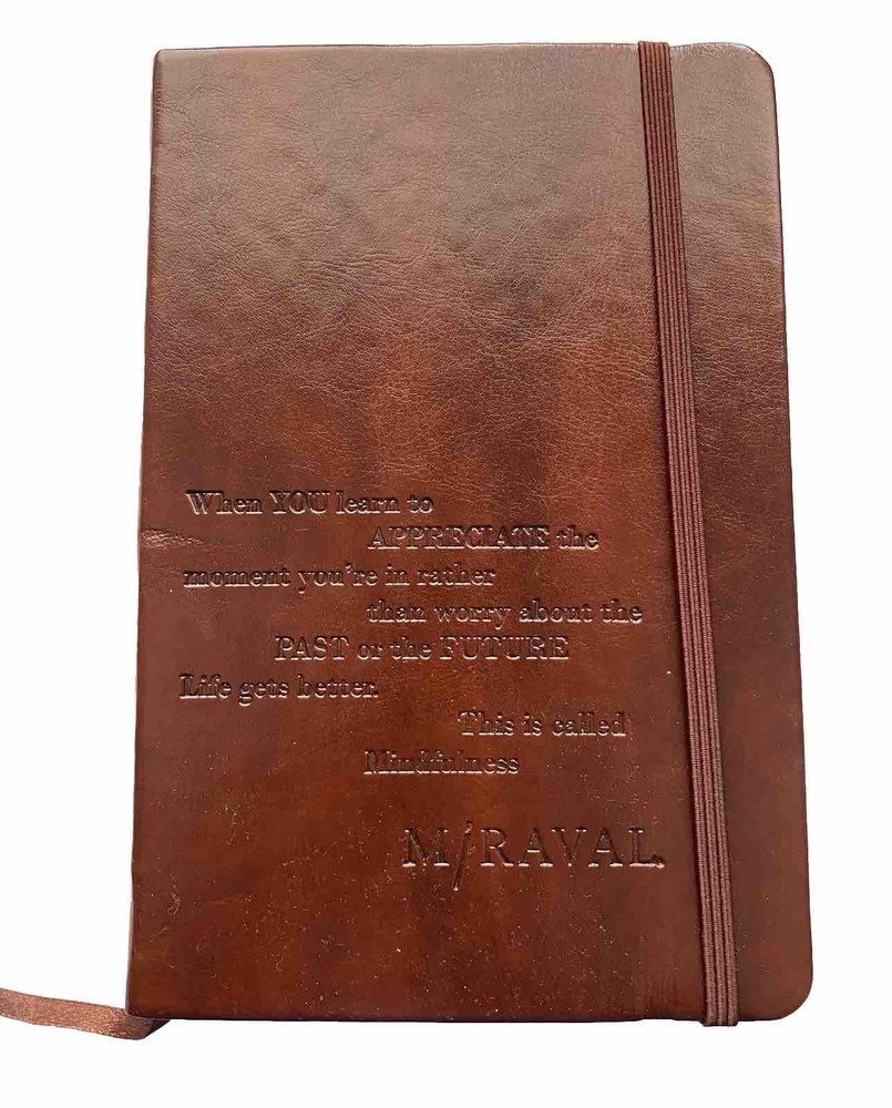 M/Raval This Is Called Mindfulness Journal Notebook Vtg Spector & Co. Notebook