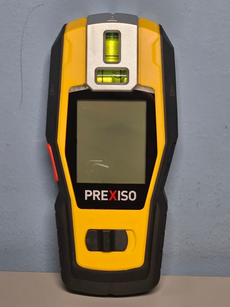 Prexiso 2-in-1 Stud Finder with Laser Level, Rechargeable Multi Surface - New!