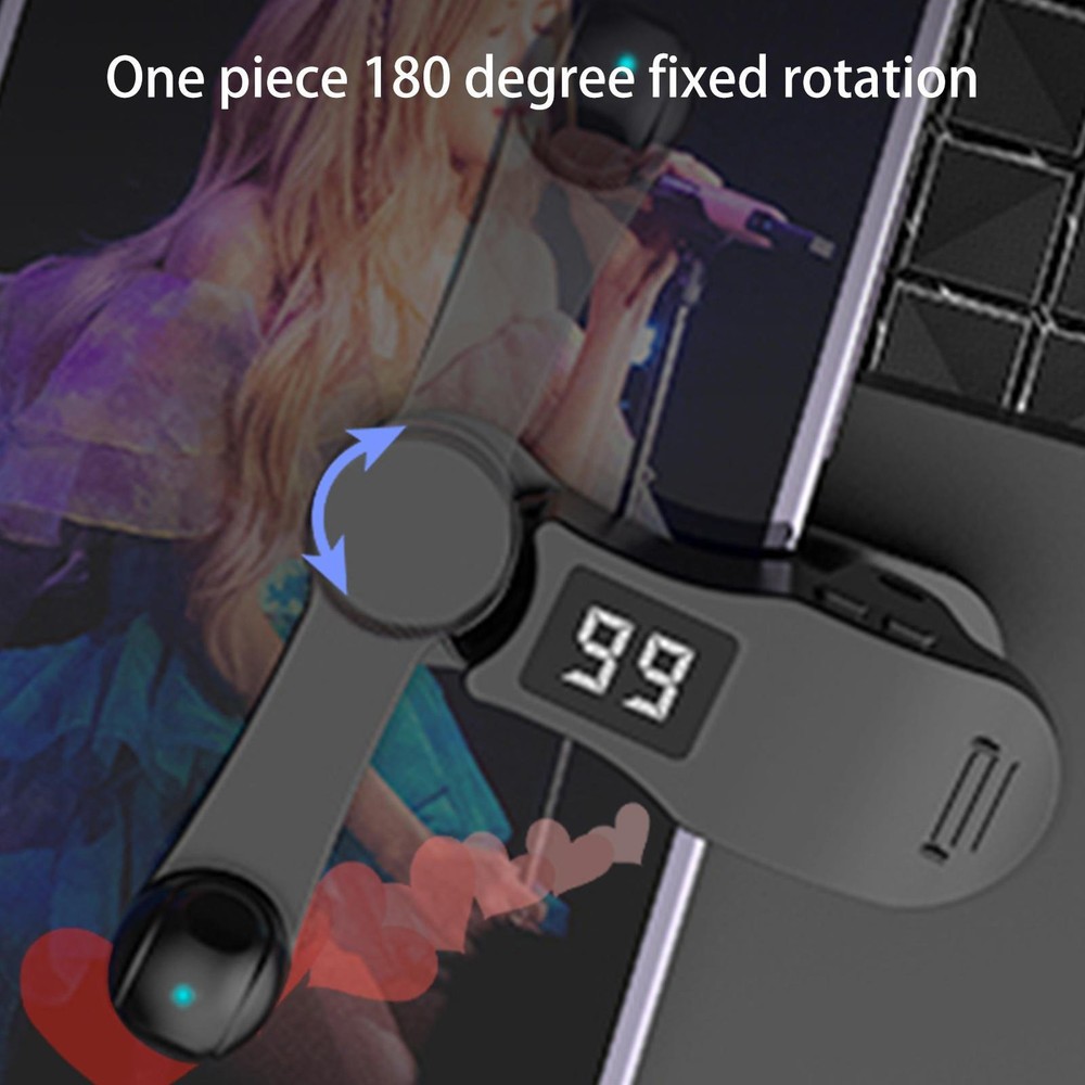 Auto Screen Clicker Click Cell Phone Screen Tapper Simulated Finger Click BLACK