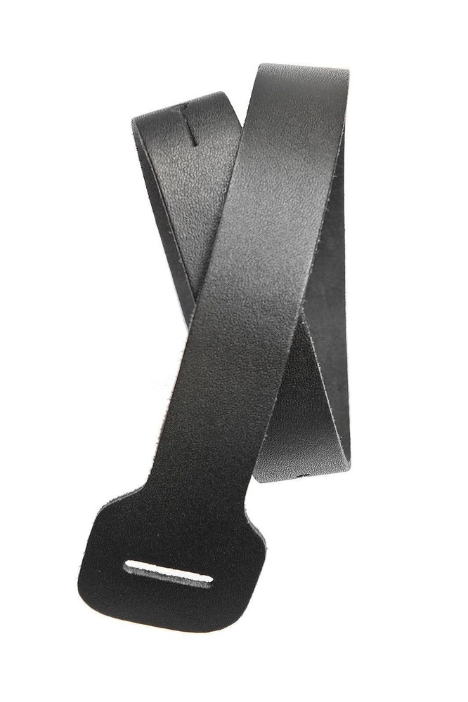 D'Addario Planet Waves Guitar Strap Extender - Black Leather