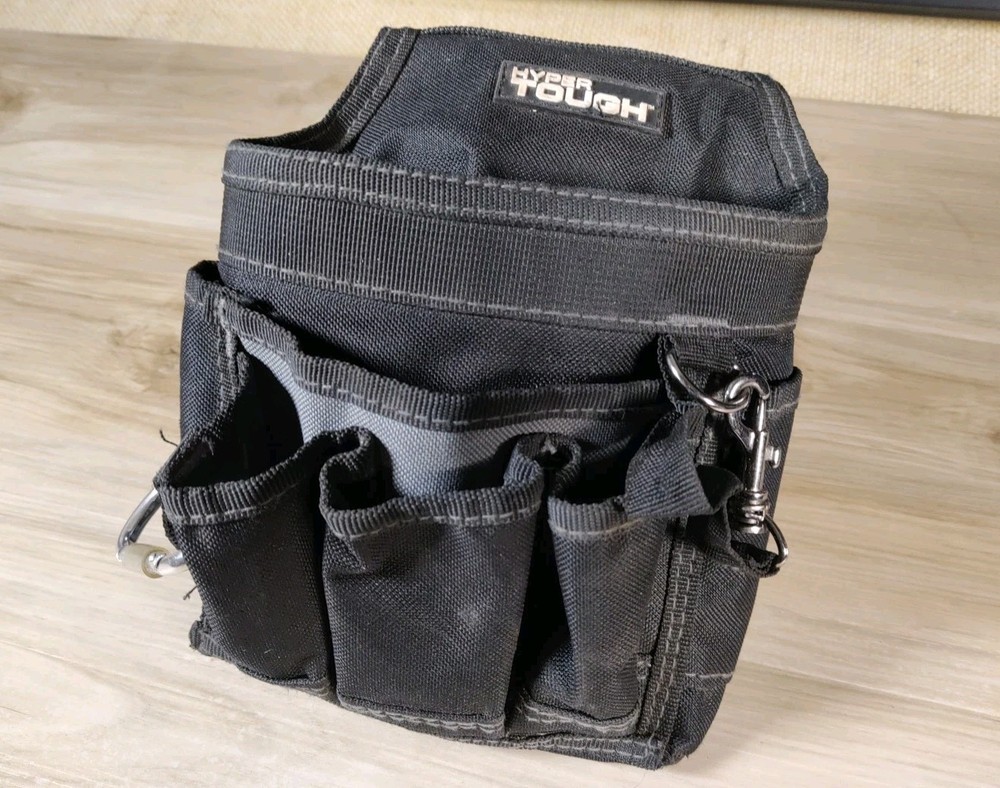 NWT Hyper Tough Tool Pouch 4 Way Carry System Includes Snap Tape Loop & Hook