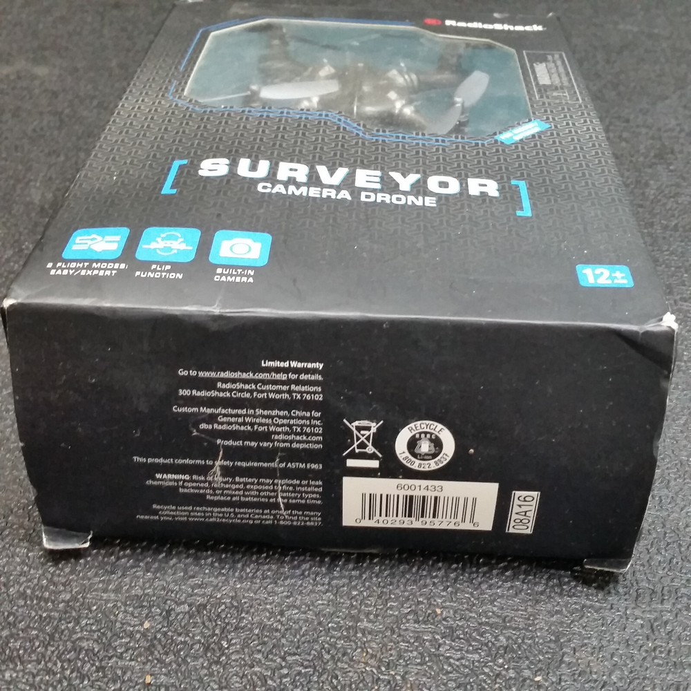 Radio Shack Surveyor Camera Drone Missing The Charger Cable