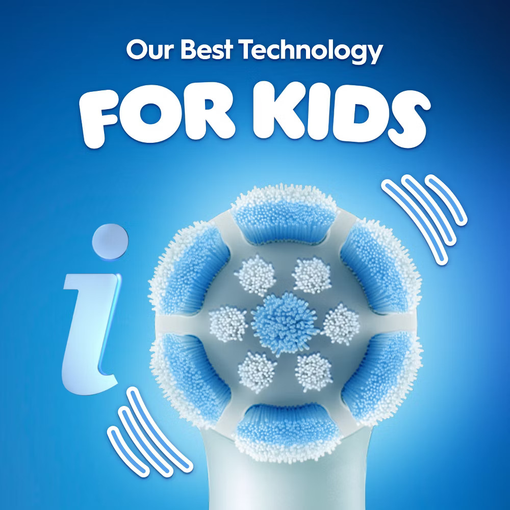 Oral-B iO Kids Limited Rechargeable Electric Powered Toothbrush - Stitch