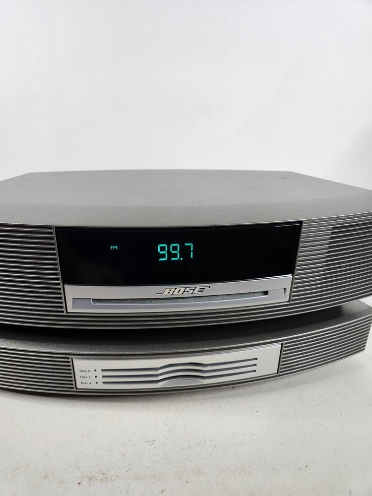Bose Wave Music System CD Player Model With Multi CD Changer Remote Tested