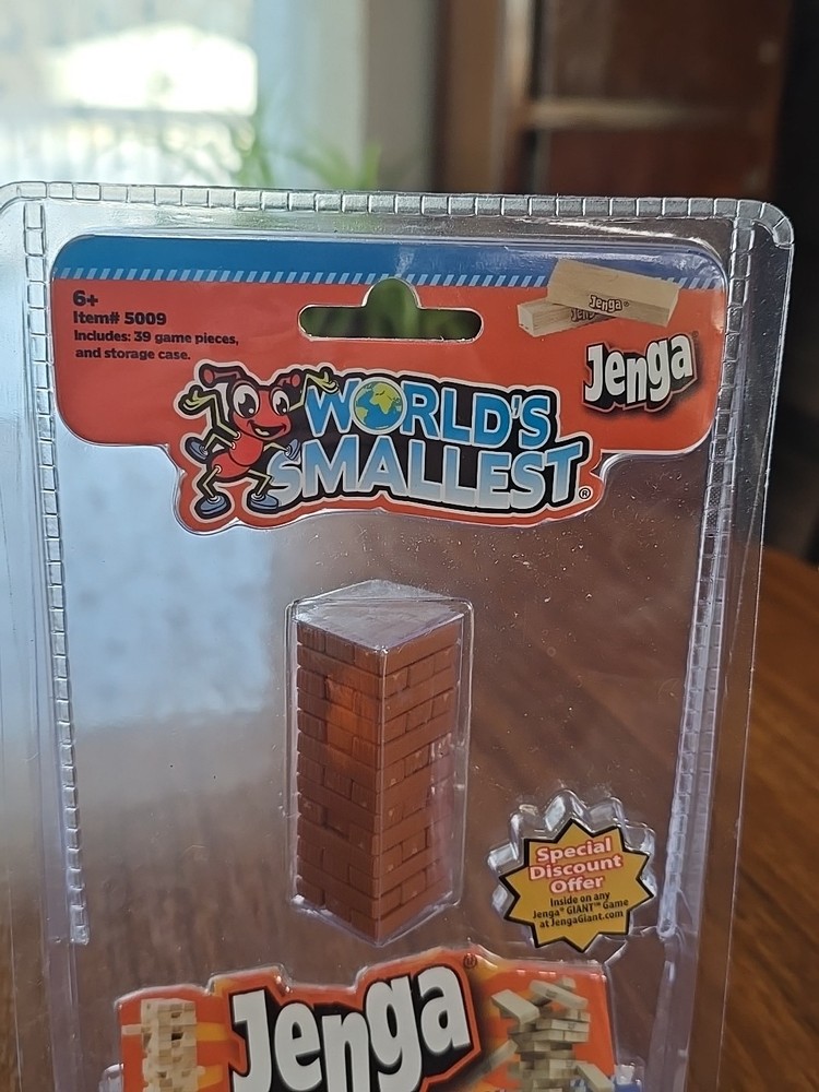 New In Package World's Smallest Jenga