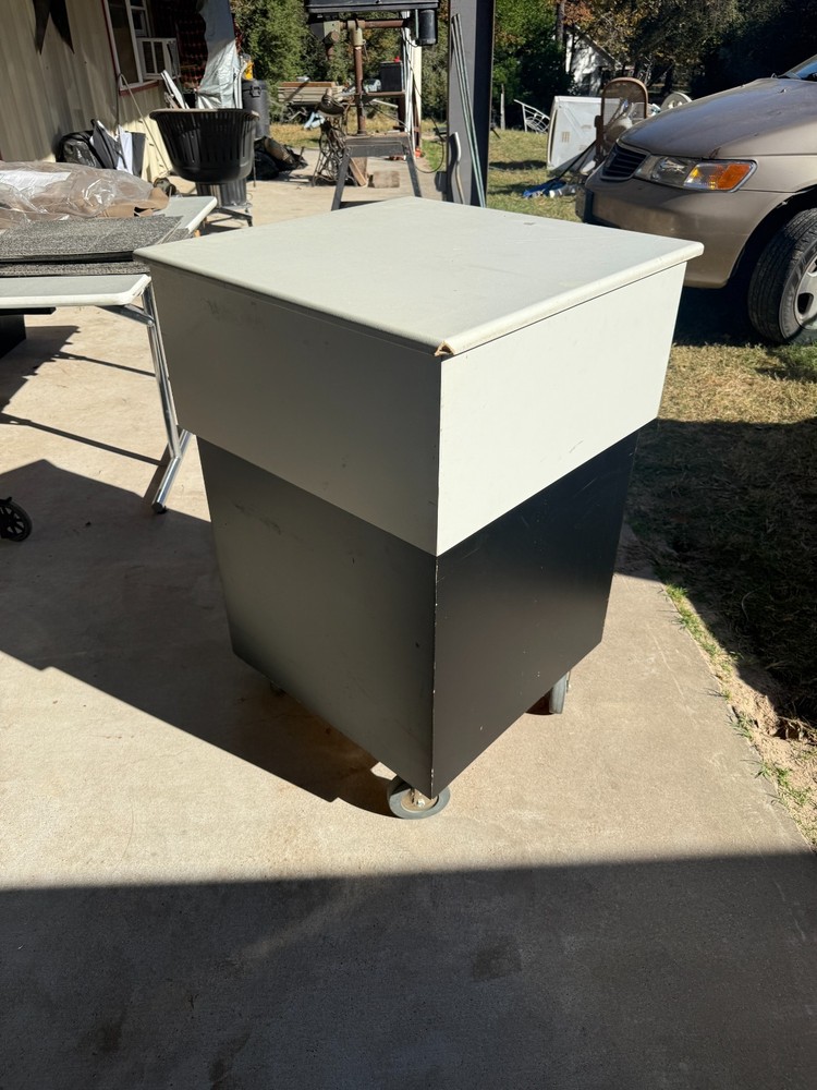 Custom Rolling Storage Cart / Cabinet - $70