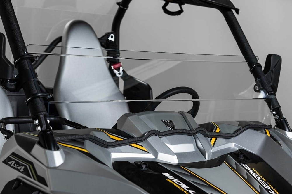 TERRARIDER YAMAHA WOLVERINE HALF UTV WINDSHIELD - STD. 3/16"