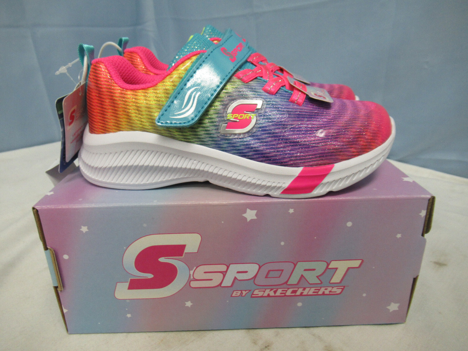 S Sport by Sketchers Girls Vivy Rainbow Multicolored Size 12 196989445076