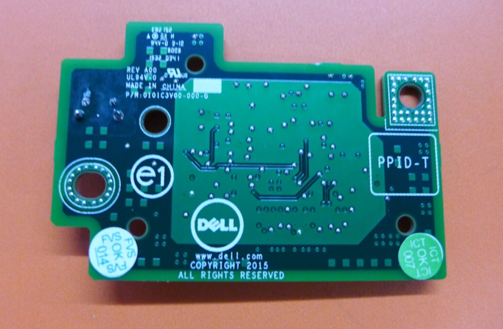 Genuine Dell Poweredge Emc R Control Panel X9W4W