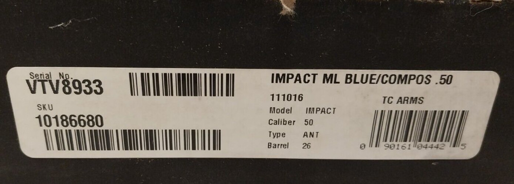 T/C Thompson Center Impact Muzzleloader Black Powder Trigger Mount Bedding Block