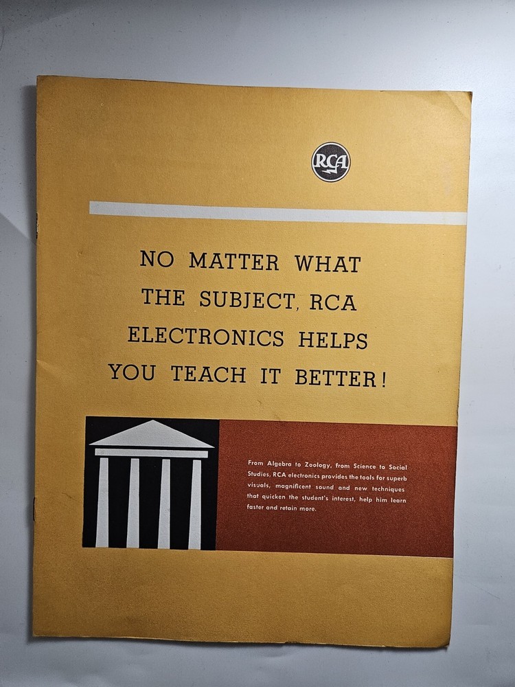 Vintage RCA Teaching Manual