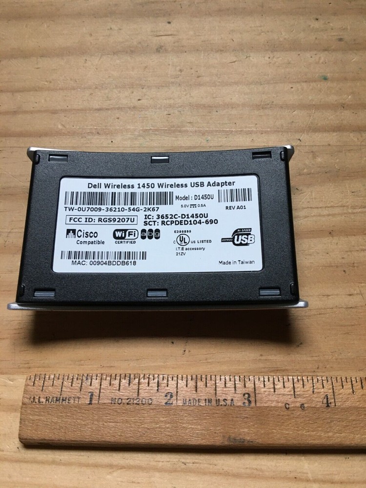 Dell Wireless 1450 USB Adapter D1450U
