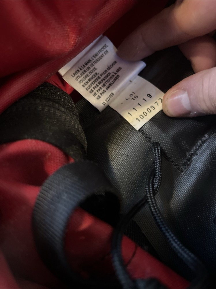 The North Face Horizon Backpack Internal Frame Red Size Large