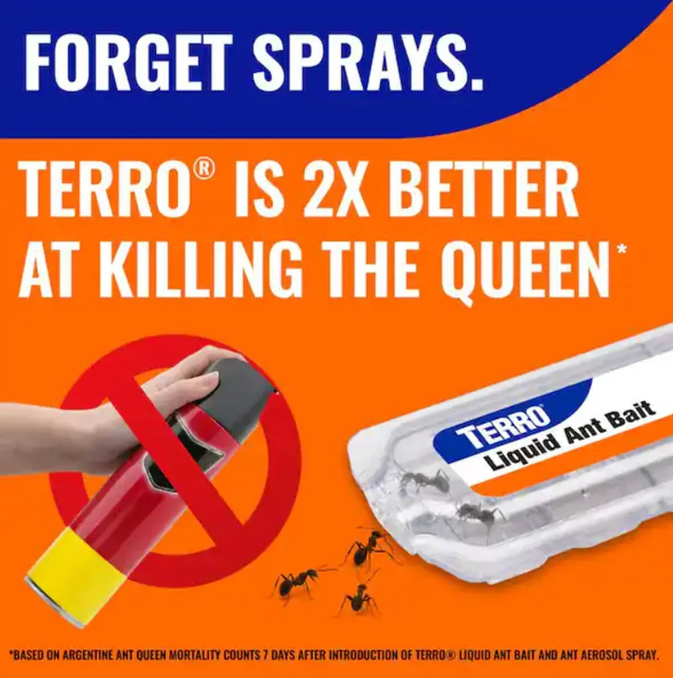 TERRO (6-Count) Indoor Liquid Ant Killer Baits
