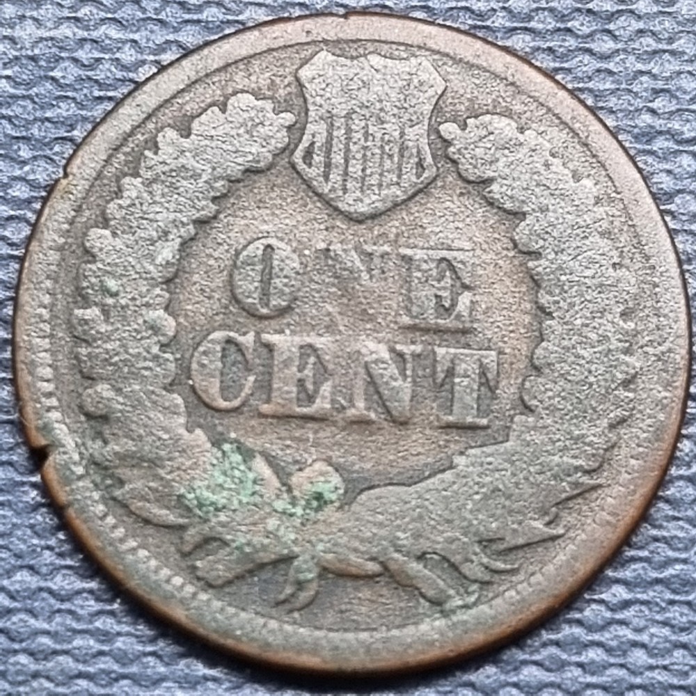1866 Indian Head Cent 1c Circulated #95891