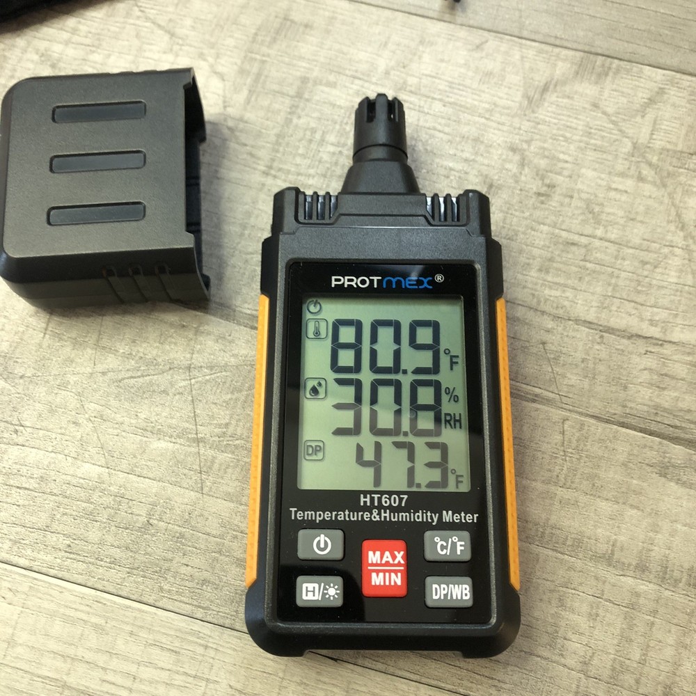 HT607 Temperature Humidity Meter High Precision Digital Hygrometer
