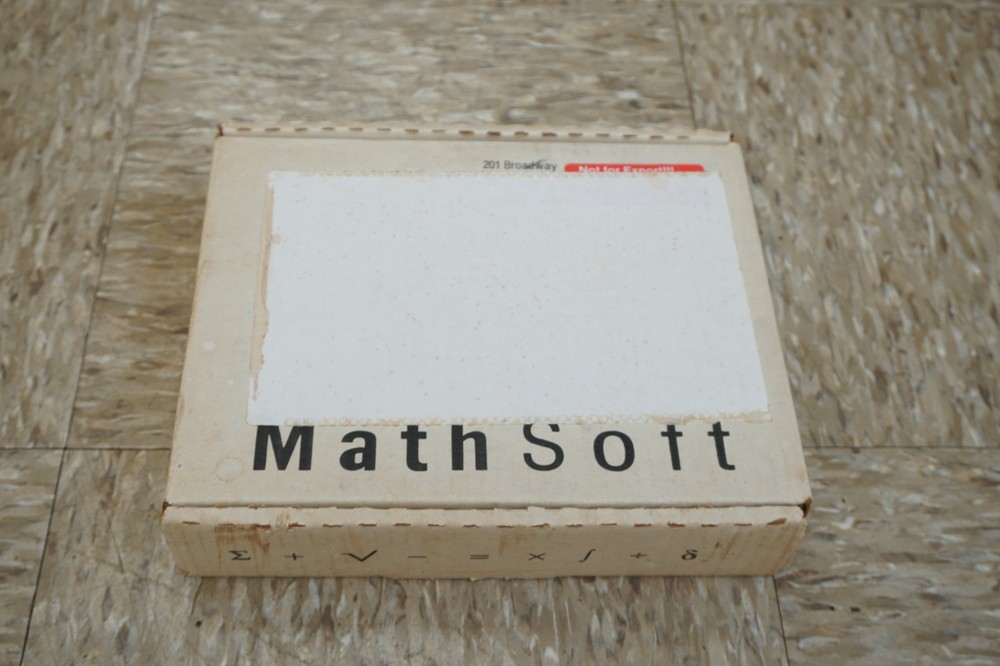 MathSoft Mathcad 3.1 for Windows - Complete package