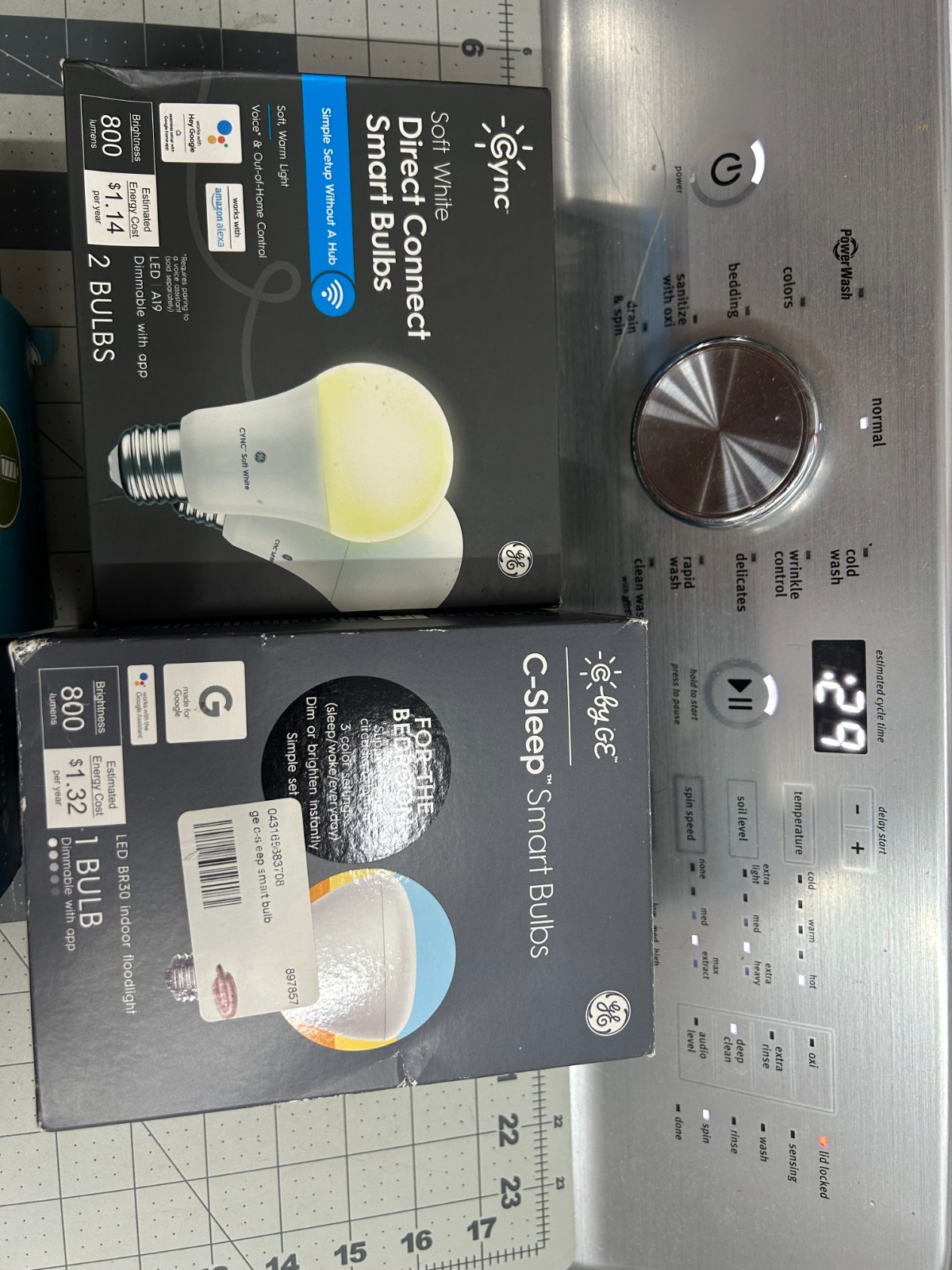 NOS 5-BULB pack lot Cync GE Direct Connect Sleep Soft White Smart LED Light A19