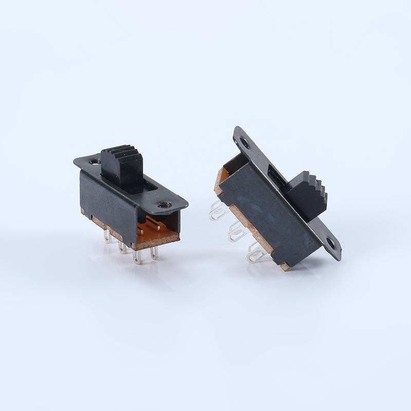 2 Position Mini Toggle Interrupt Micro PCB Slide Mount Switch 6 Pin 5/6mm SPDT