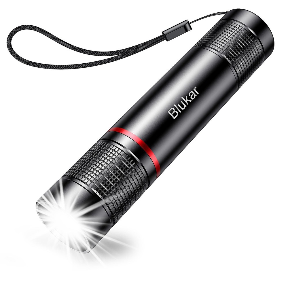 Flashlight Rechargeable, High Lumens Flashlight, Super Bright Small LED Flash...