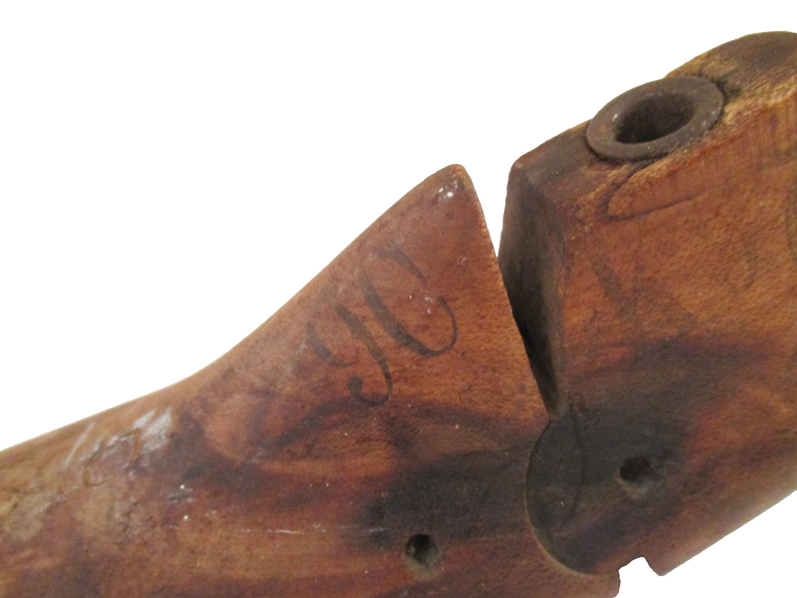 Vintage CHILDREN'S WOODEN COBBLER SHOE MOLD 7"