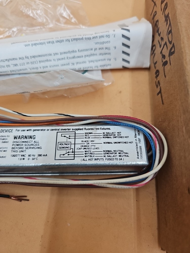 Philips Bodine GTD Generator Transfer Device 120/277 VAC