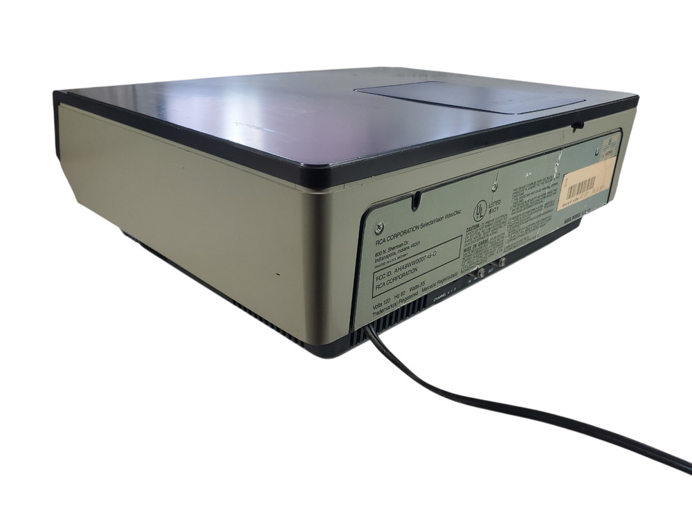 RCA Selectavision Videodisc Player CED Model SGT 075 Untested