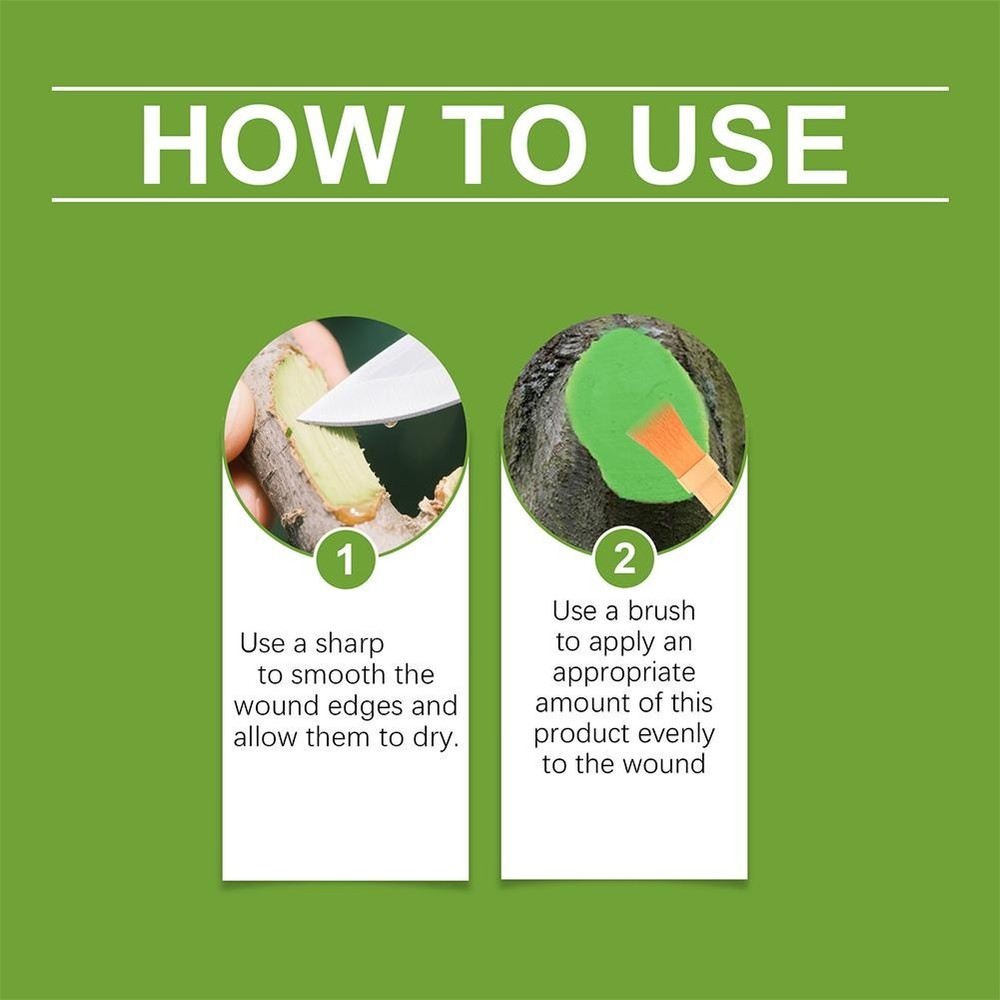 Tree Wound Healing Agent, Tree Wound Dressing Reduce External Damage ✲