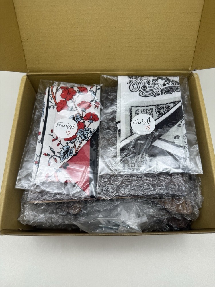 2 PCS Floating Shelves For Wall Easter Rabbit Design Brown Unused, *READ..