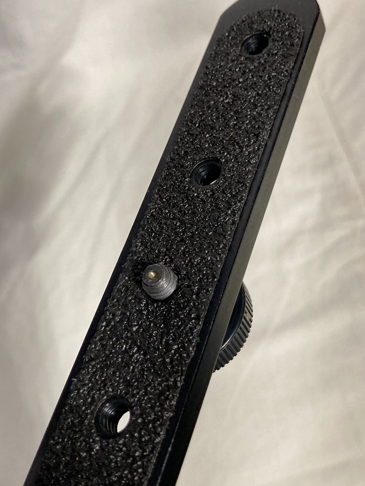 Stroboframe Aluminum Flash Camera Flip Lightweight Bracket. Black USA